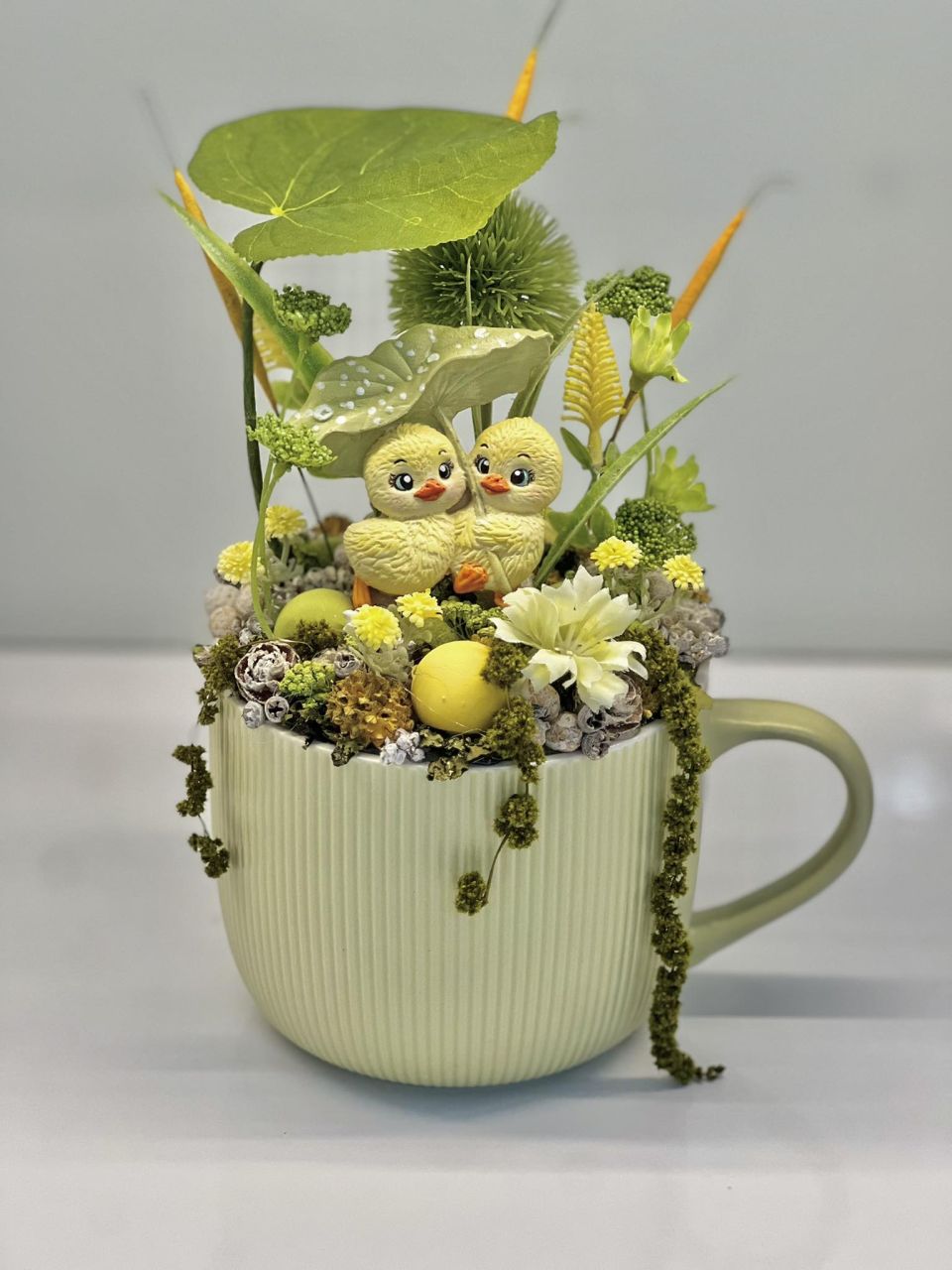 Gipsz kiscsibe levéllel - 2 féle Gipsz kiscsibe levéllel - 2 féle