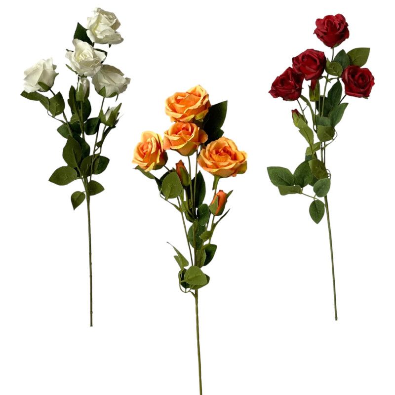 Rózsa ág 60cm - 7 színben