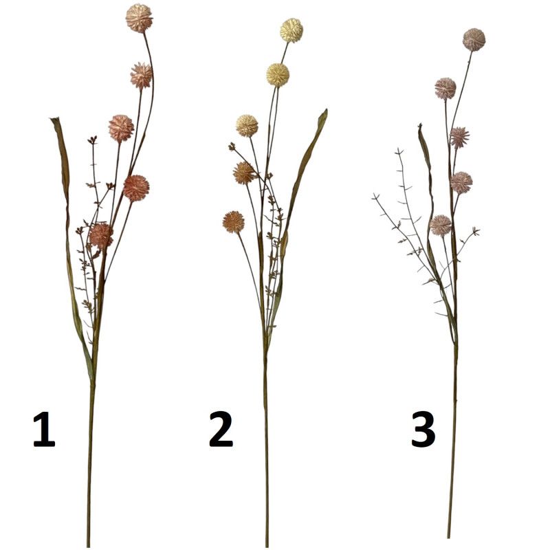 Bogyós díszítő ág 70cm - 6 színben