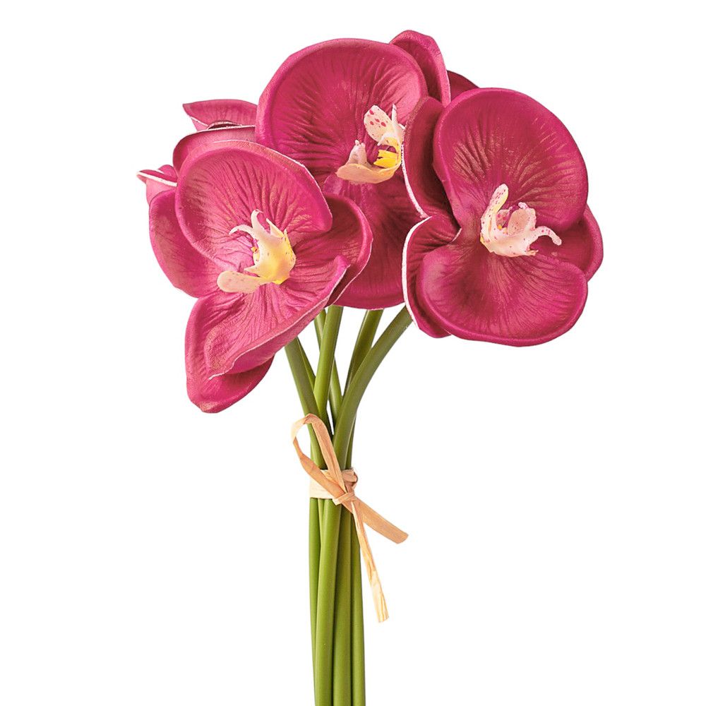 Real touch orchidea köteg 33 cm - 2 színben