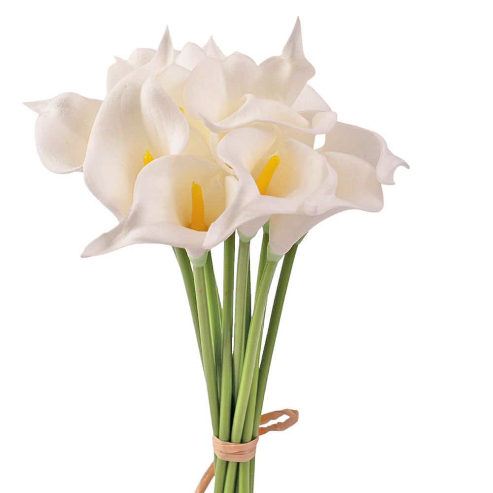 Real touch kála köteg 10 szálas 36cm magas - 6 színben