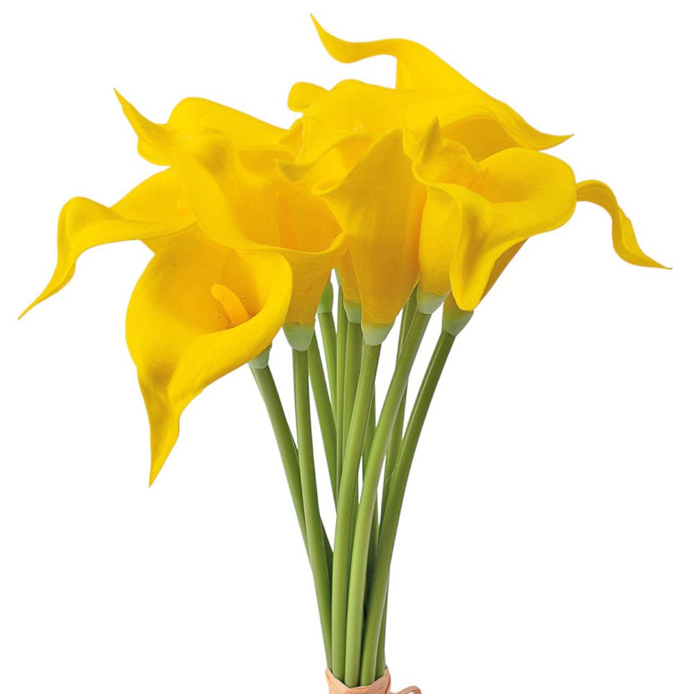 Real touch kála köteg 10 szálas 36cm magas - 6 színben