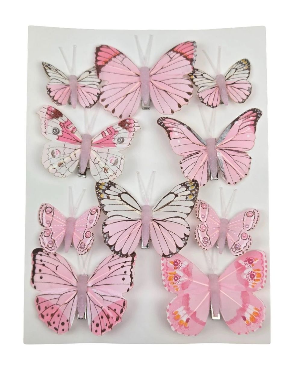 Csipeszes lepke mix 10 db / csomag - Több féle