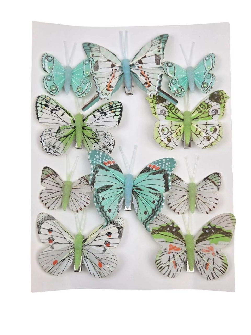 Csipeszes lepke mix 10 db / csomag - Több féle