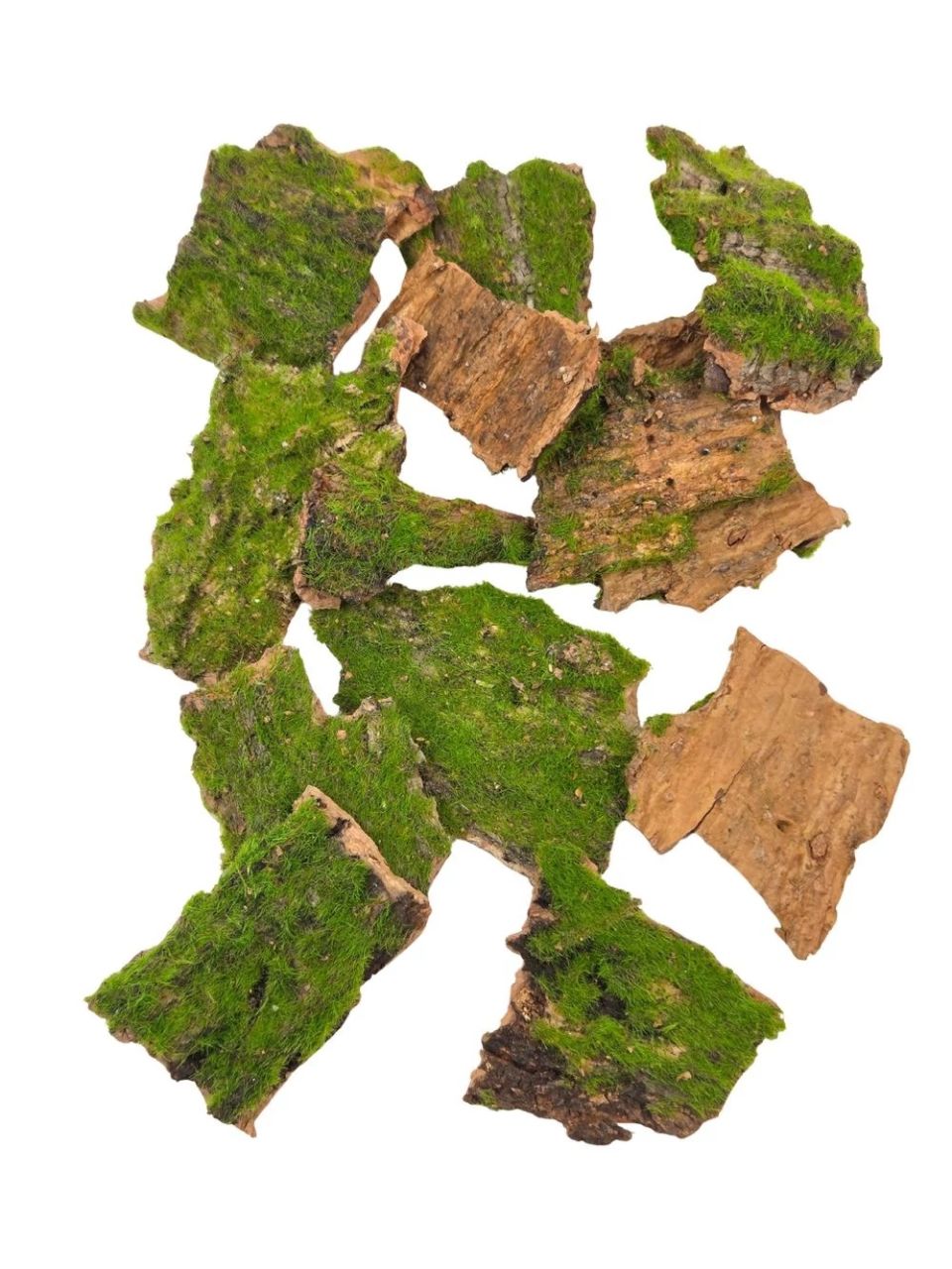 Csomagos fa kéreg - műmohás