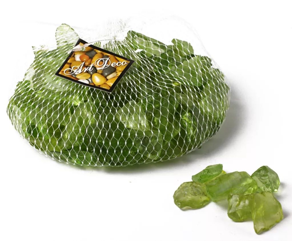 Dekor üveg kavics 500 g- 3 színben