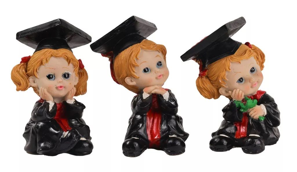 Ballagói könyöklő figura - 3 féle