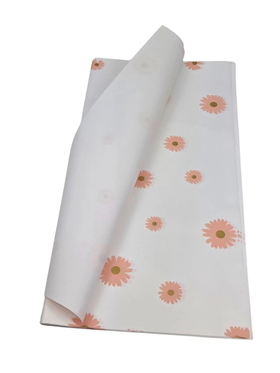 Íves fólia 57*57 cm virágos 20 db / csomag - 4 színben Íves fólia 57*57 cm virágos 20 db / csomag - 4 színben