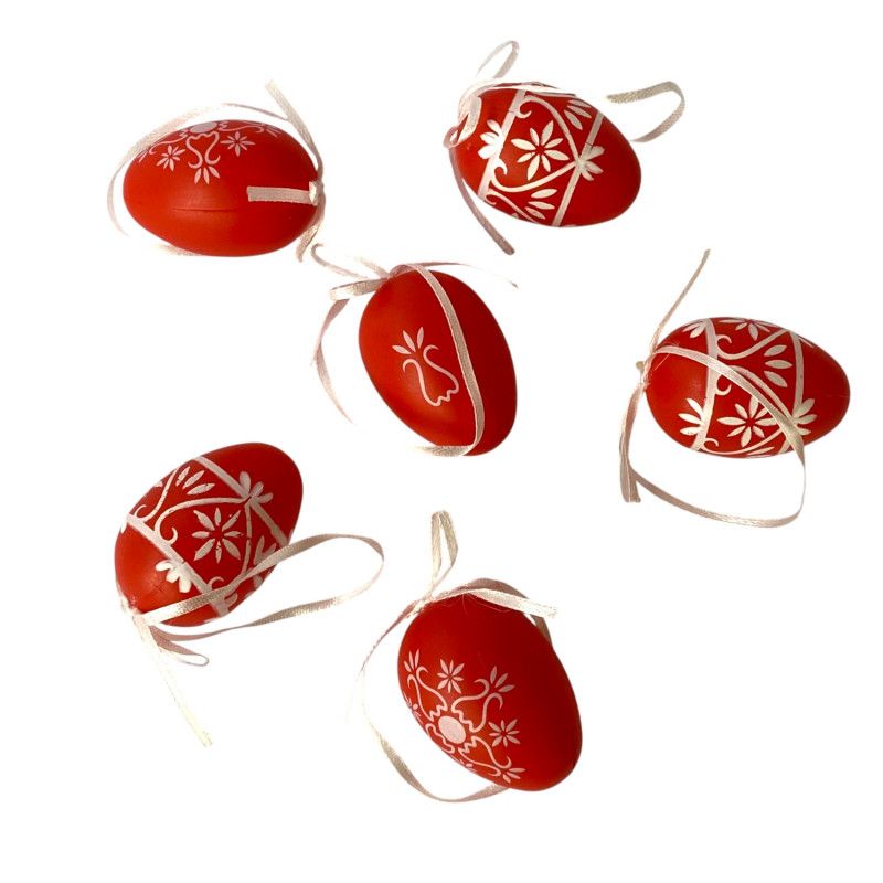 Tojás 6cm 6 db / csomag Tojás 6cm 6 db / csomag