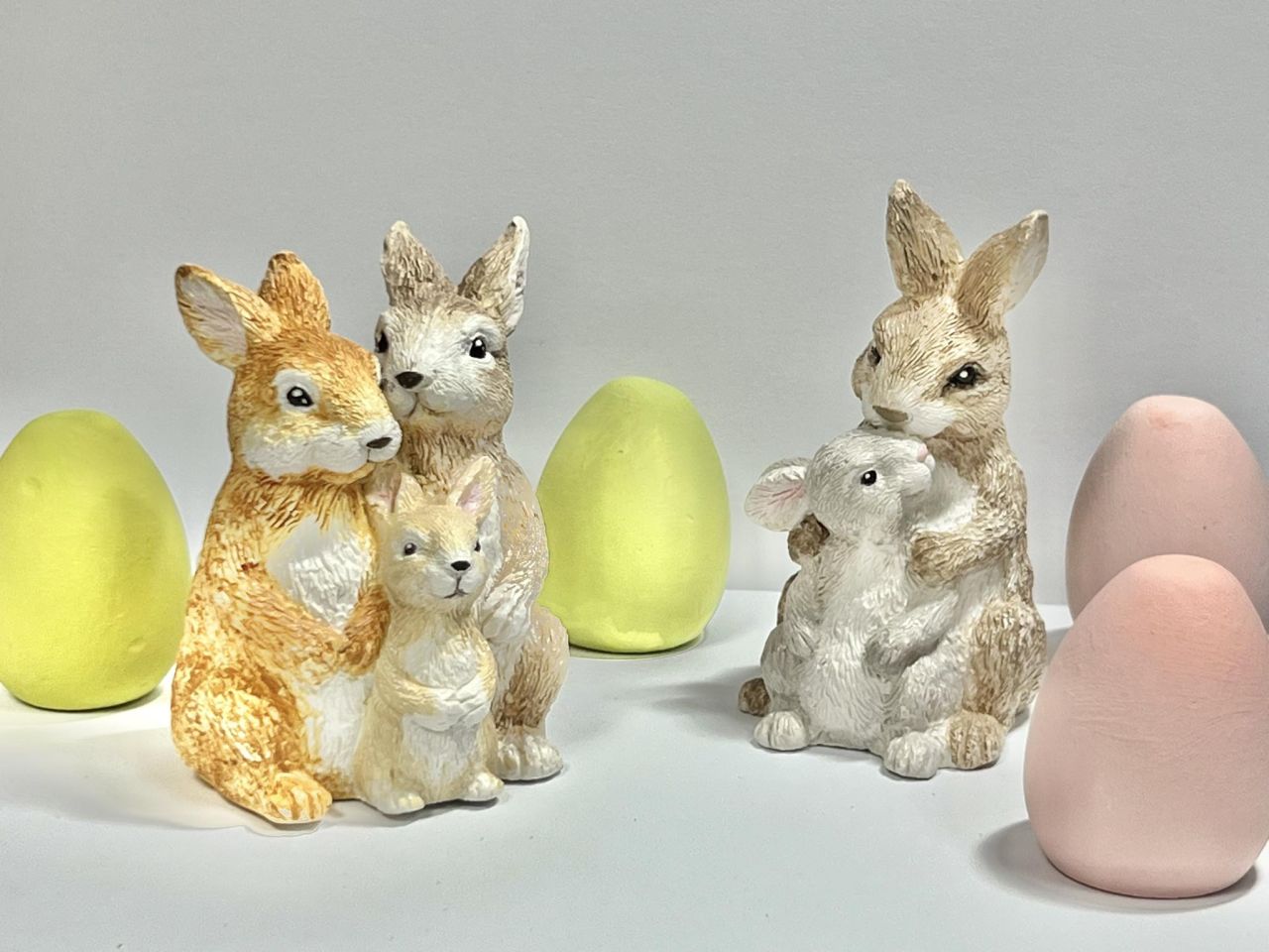 Gipsz nyuszik - 2 féle