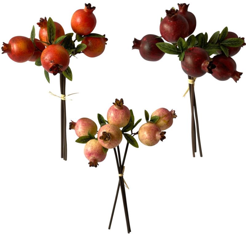 Gránátalma köteg x3 35cm - 3 színben