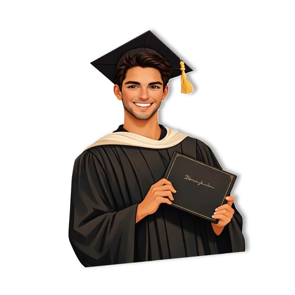 Beszúrható ballagási dekor - 3 féle