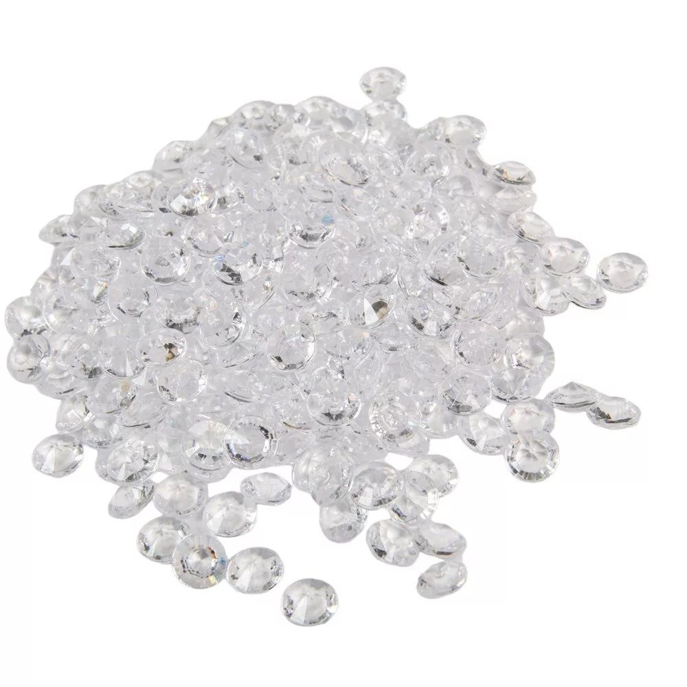 Dekorkő gyémánt áttetsző 1cm 60gr