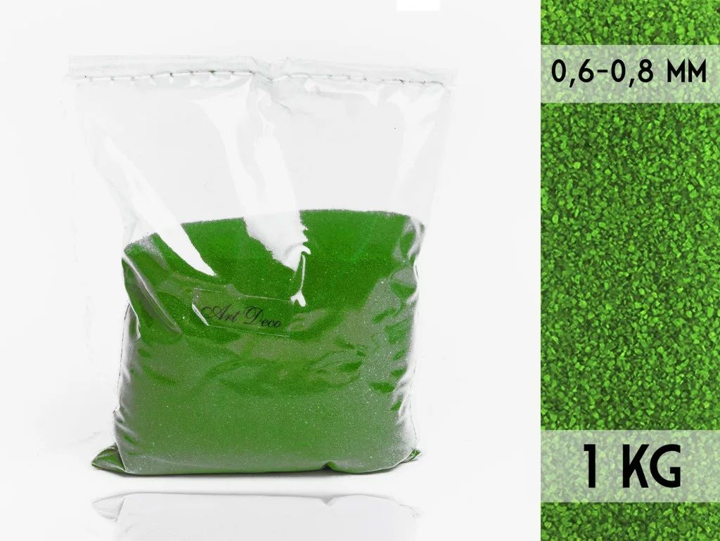 Dekor homok mikro méretű 1 kg - Több színben