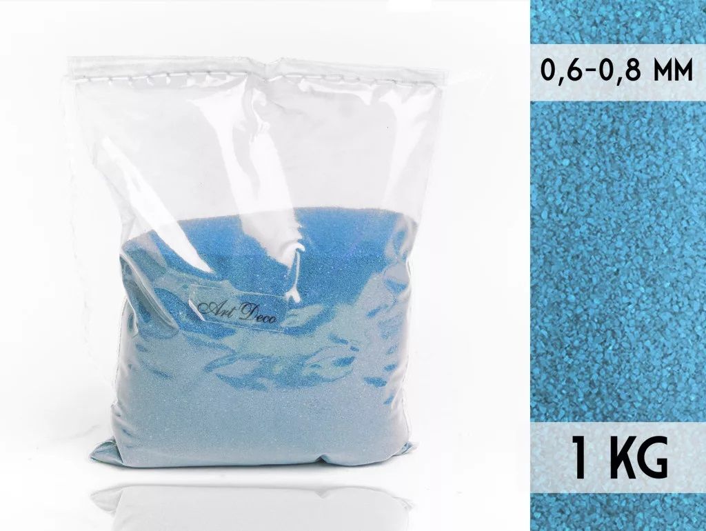 Dekor homok mikro méretű 1 kg - Több színben