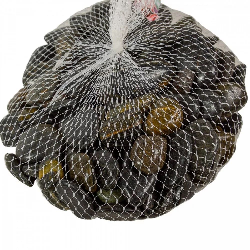 Dekor kavics magasfényű fekete 1-2cm 1kg Dekor kavics magasfényű fekete 1-2cm 1kg
