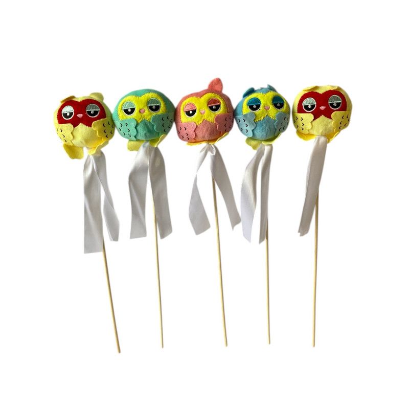 Pálcás betűző szőrös bagoly 5 db/csomag - 2 féle Pálcás betűző szőrös bagoly 5 db/csomag - 2 féle