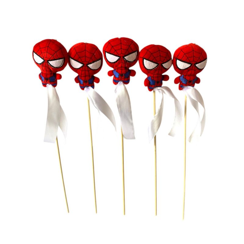 Pálcás betűző szuperhős Pókember 5 db/csomag Pálcás betűző szuperhős Pókember 5 db/csomag