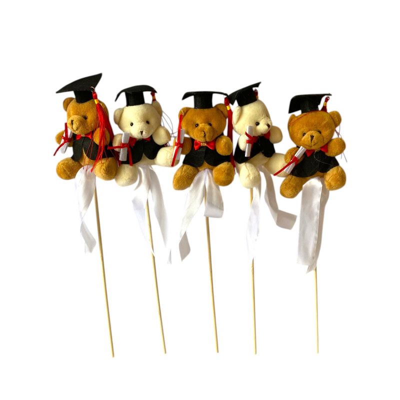 Pálcás betűző ballagó maci papirusszal 5 db/csomag Pálcás betűző ballagó maci papirusszal 5 db/csomag