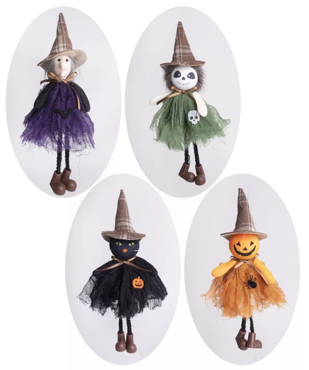 Textil akasztós figura - 4 féle