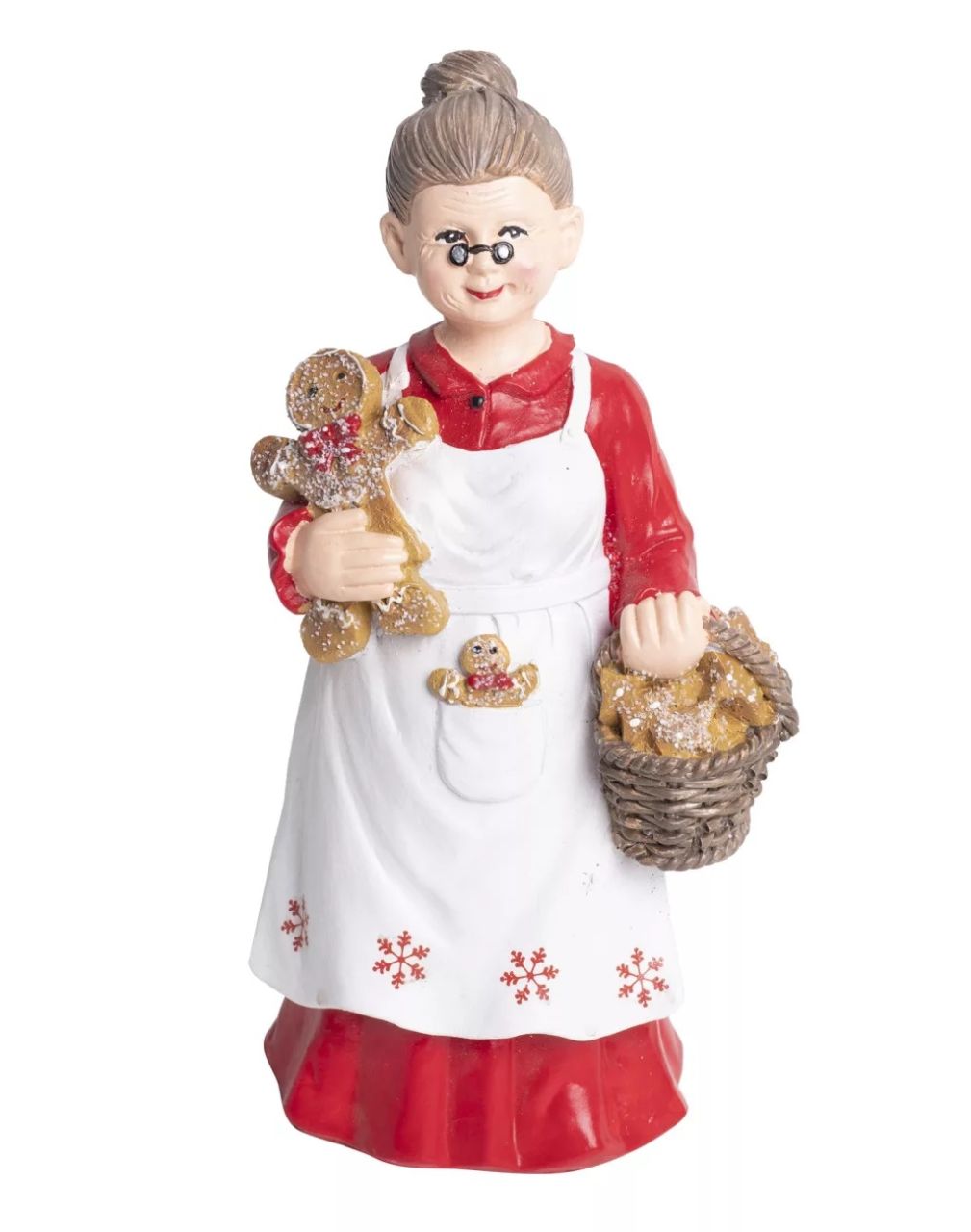 Polirezin télanyó mézeskaláccsal 12 x 8,5 x 20 cm