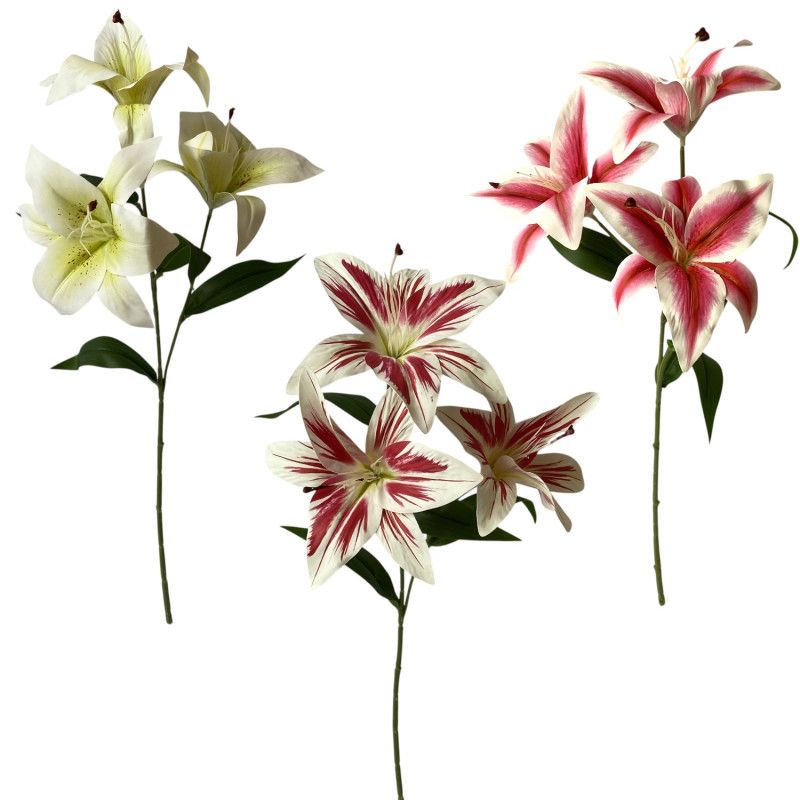 Gumi liliom 50cm - 6 színben Gumi liliom 50cm - 6 színben