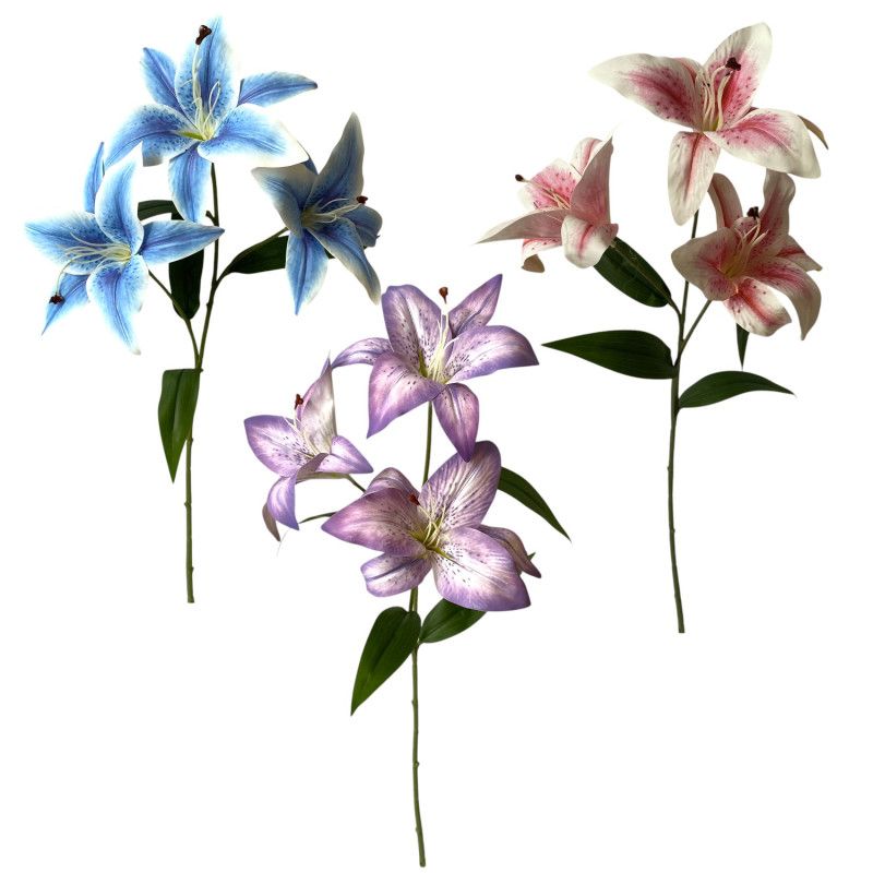 Gumi liliom 50cm - 6 színben Gumi liliom 50cm - 6 színben