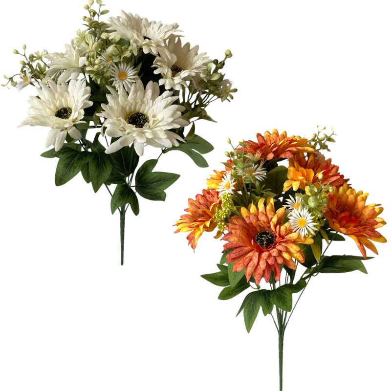 Gerbera csokor x11 52cm - 4 színben