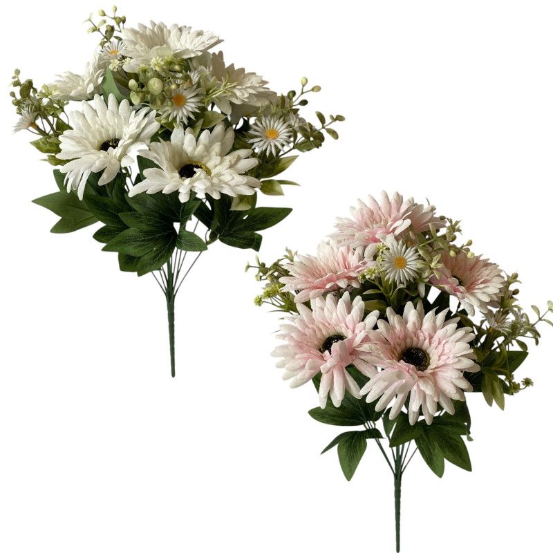 Gerbera csokor x11 52cm - 4 színben