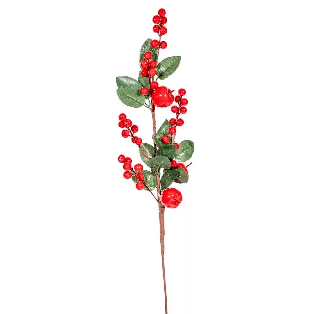 Piros bogyós ág M62cm Piros bogyós ág M62cm