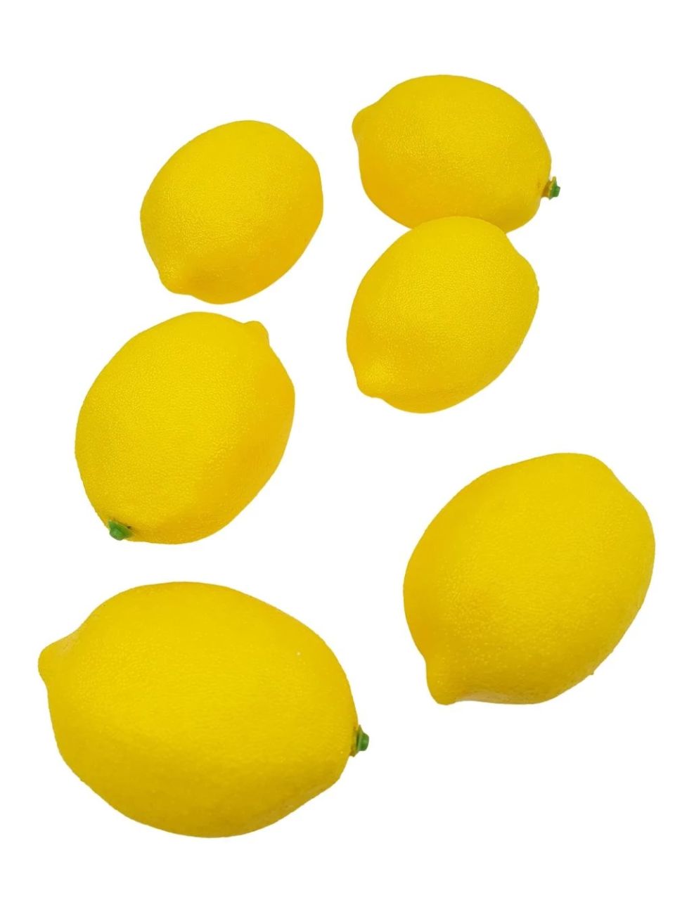 Mű citrom egész 8 cm x 6 db Mű citrom egész 8 cm x 6 db