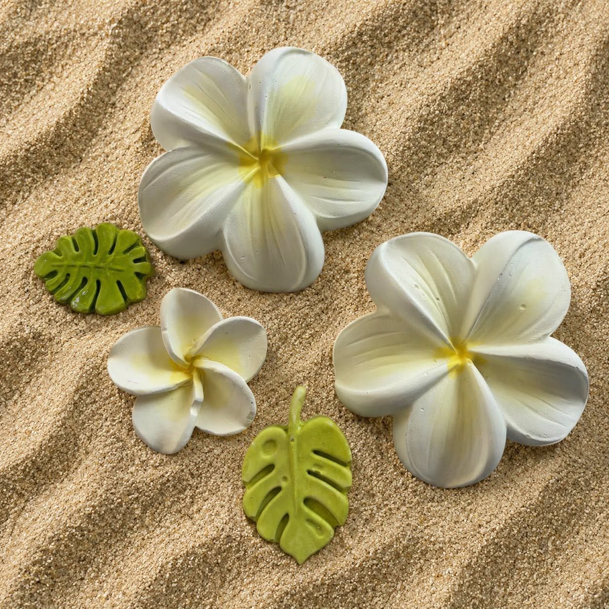 Hawaii rózsa csomag – Kézzel készült magyar gipsz dekoráció Hawaii rózsa csomag – Kézzel készült magyar gipsz dekoráció