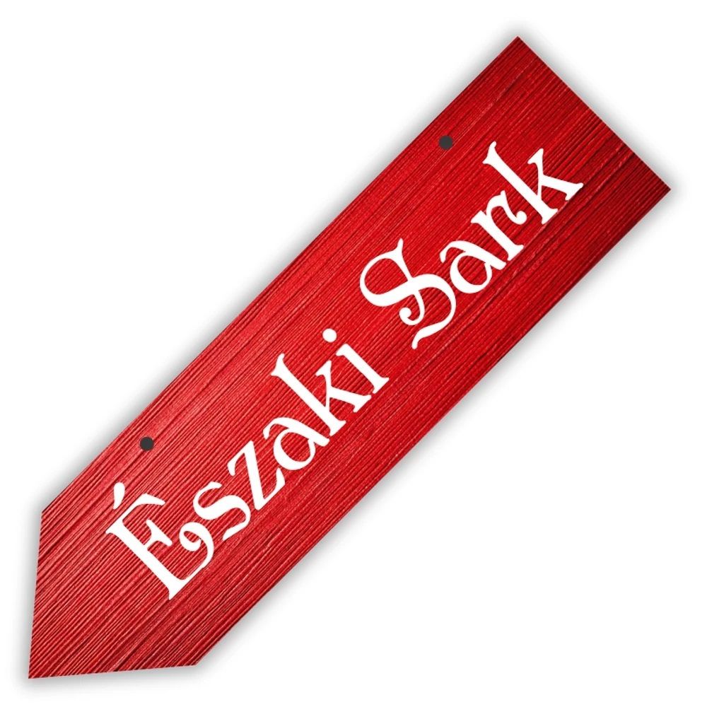 Nyomtatott karácsonyi fa nyíl 30 cm – Többféle felirattal Nyomtatott karácsonyi fa nyíl 30 cm – Többféle felirattal