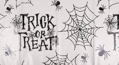 Halloween műanyag asztalterítő – Trick or Treat mintával – 137 × 183 cm