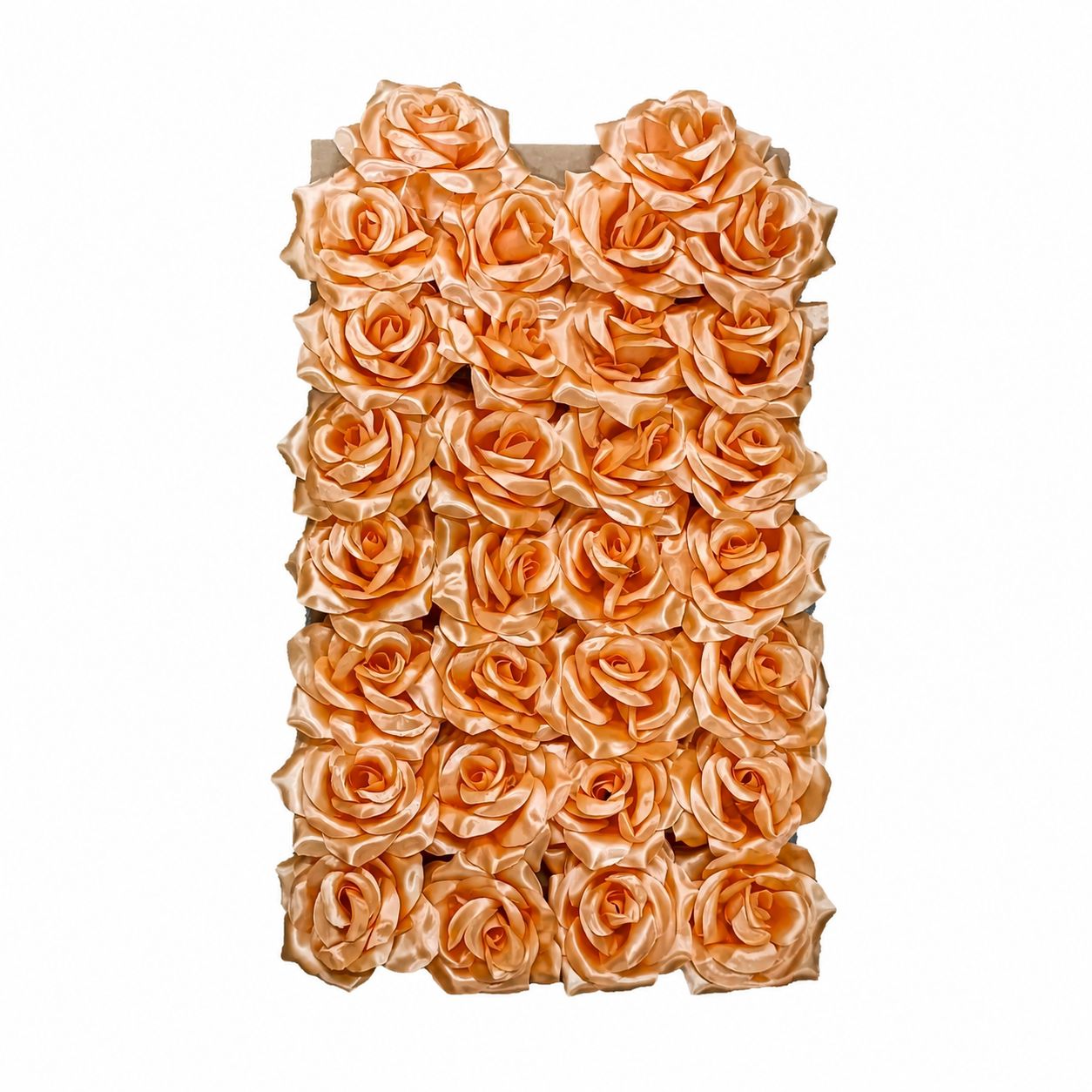 Óriás szatén rózsa virágfej 16 cm – 30 db/tálca, 8 színben Óriás szatén rózsa virágfej 16 cm – 30 db/tálca, 8 színben