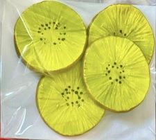 Gipsz gyümölcs szeletek - Kiwi Gipsz gyümölcs szeletek - Kiwi