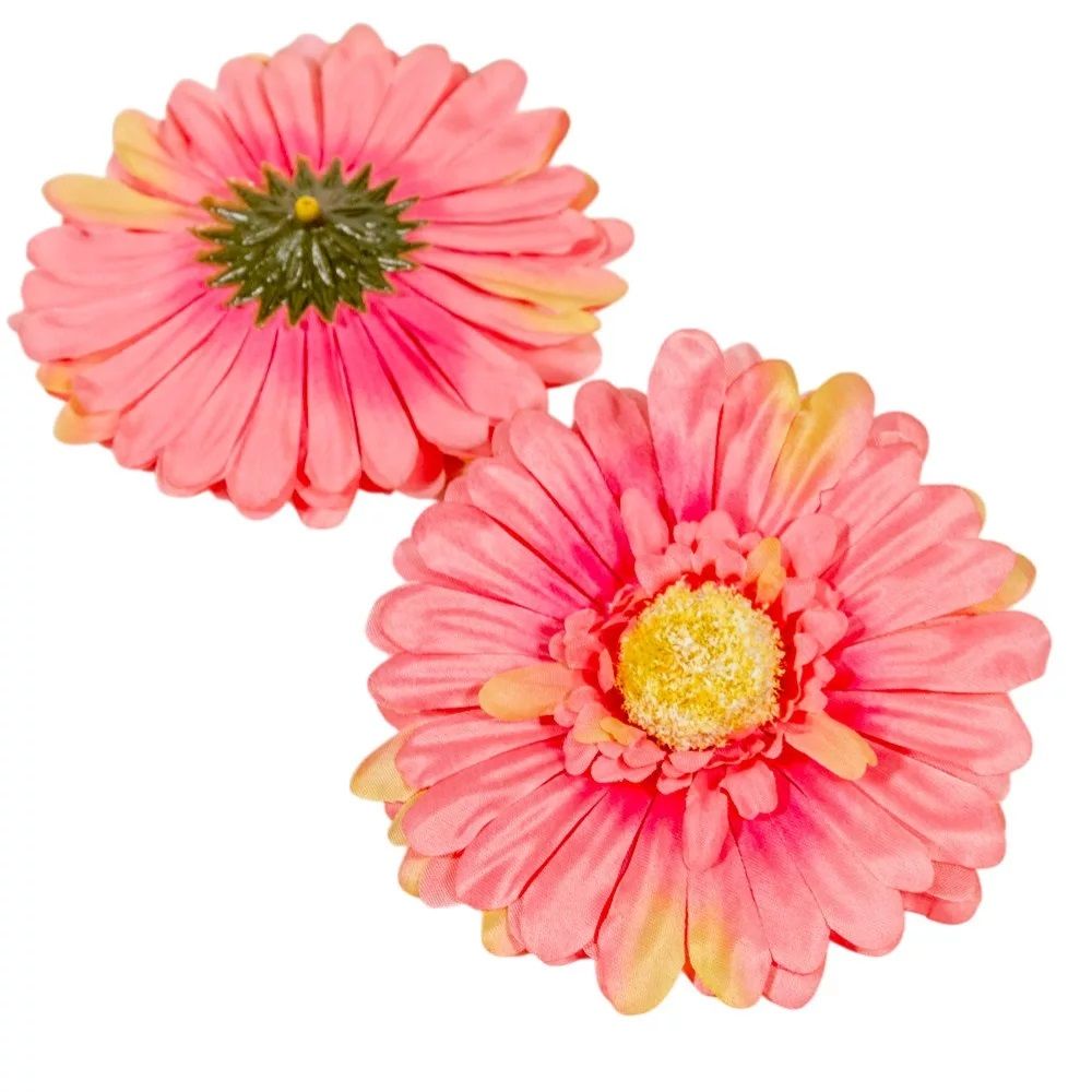 Gerbera virágfej 12 cm – több színben, 12 db/csomag
