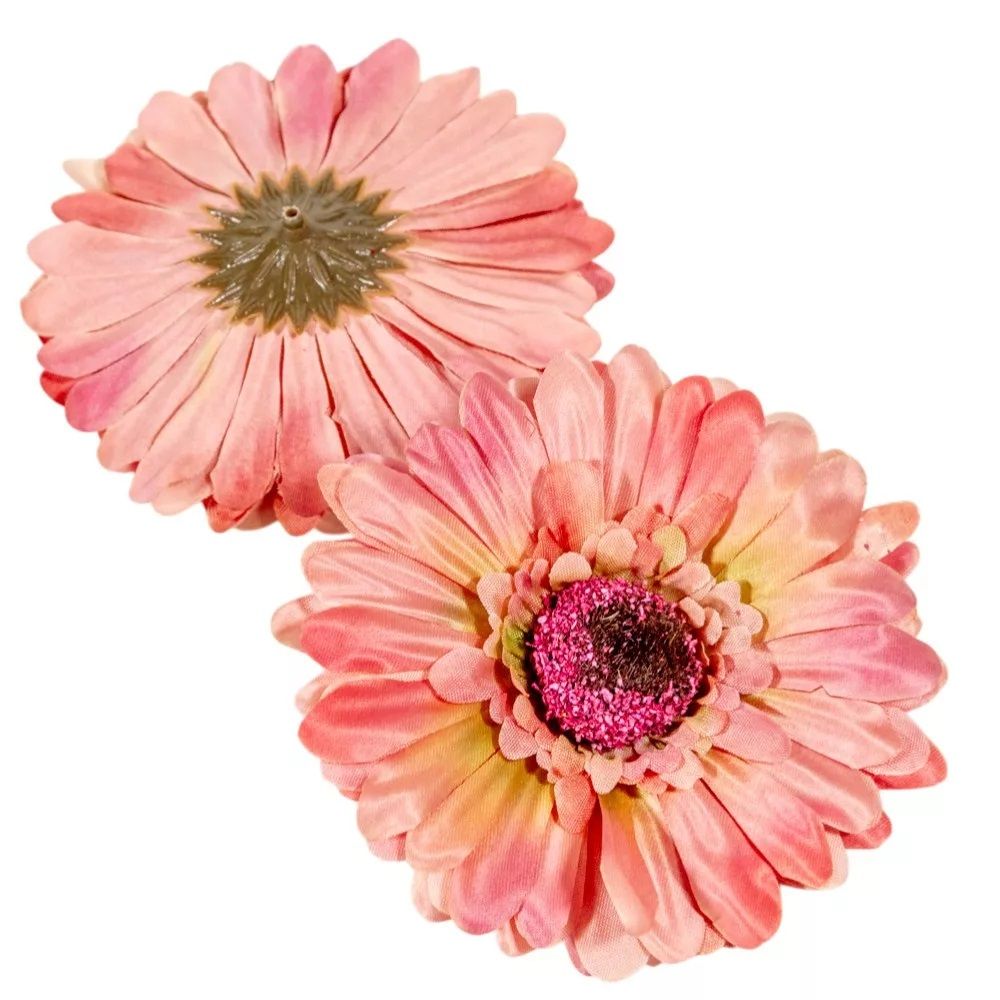 Gerbera virágfej 12 cm – több színben, 12 db/csomag
