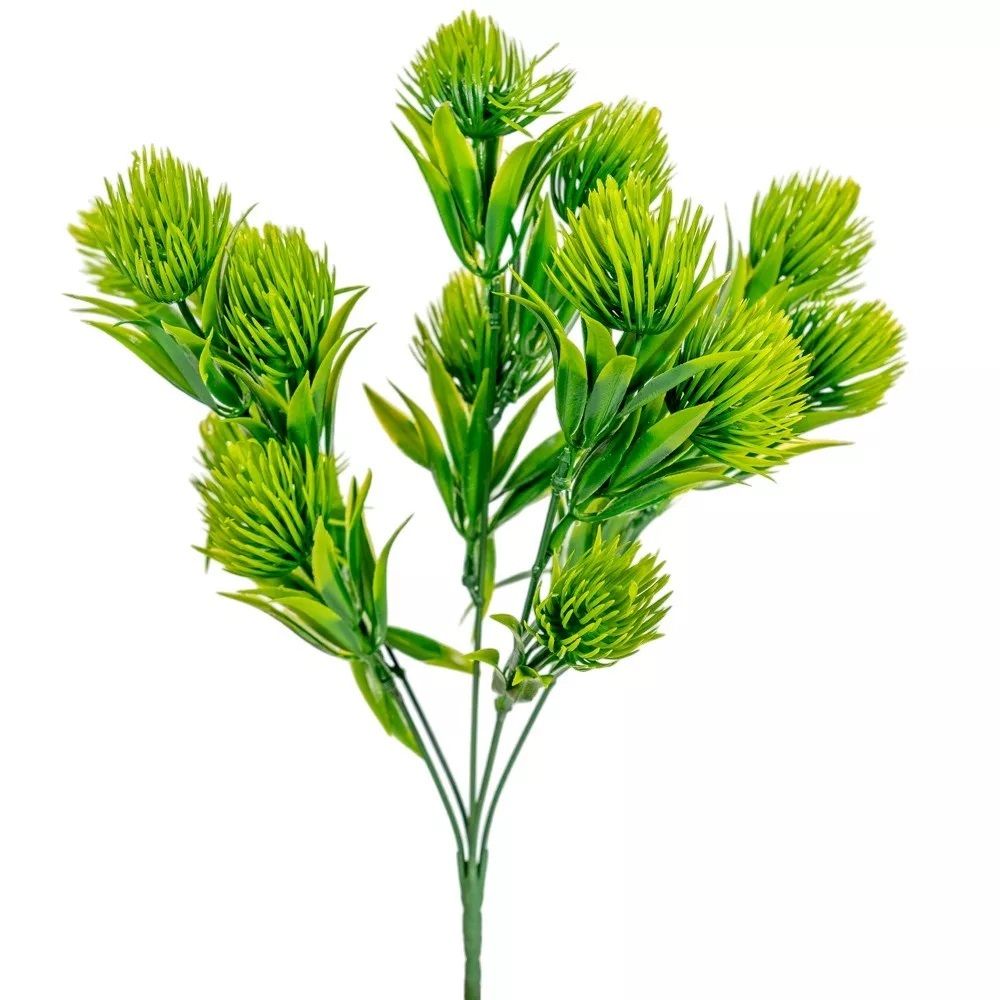 Japán gesztenye ág 5 ágú M34 cm – dekor zöld Japán gesztenye ág 5 ágú M34 cm – dekor zöld