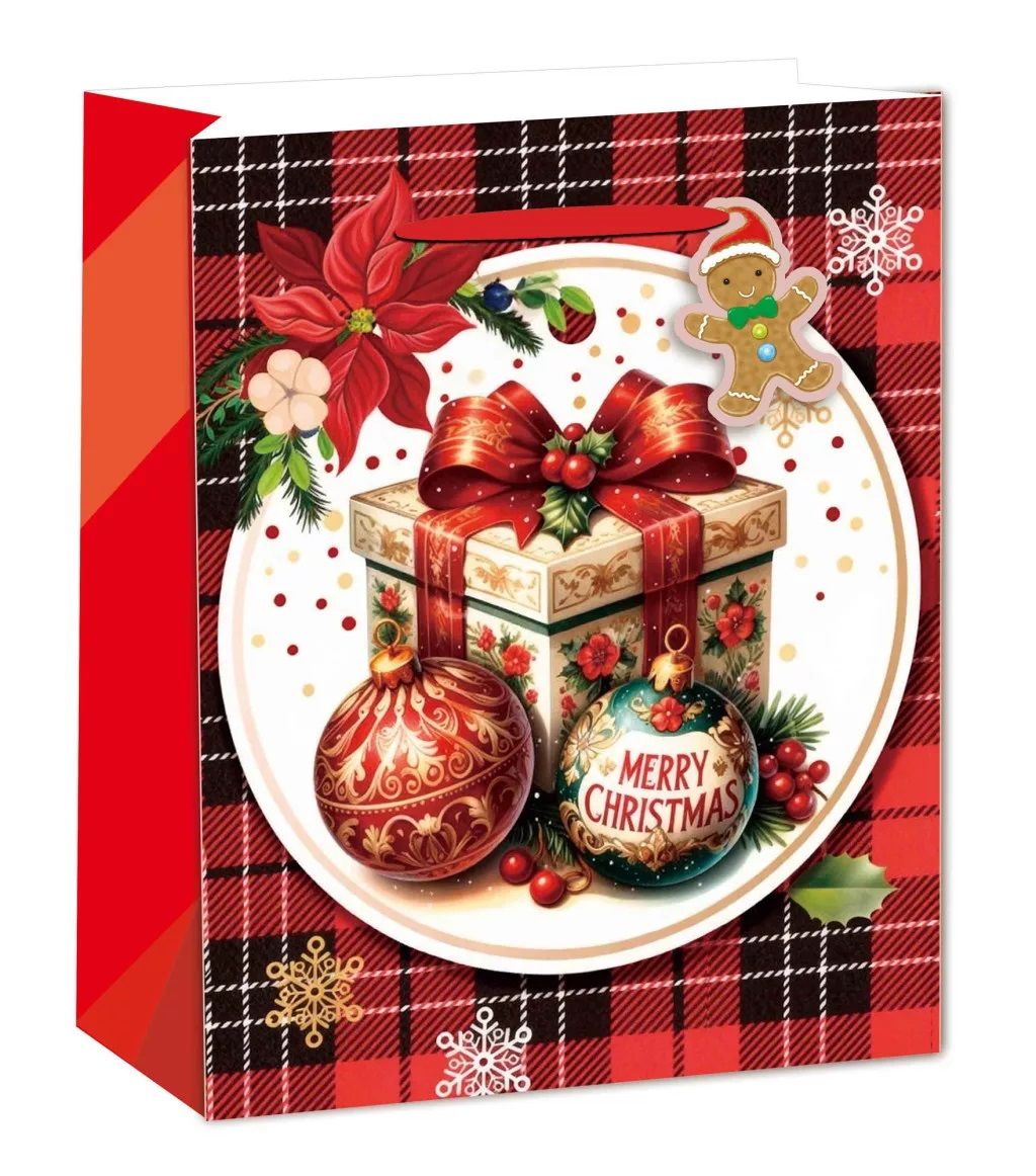 Ajándék tasak Karácsonyi 26 x 32 cm - Több mintával Ajándék tasak Karácsonyi 26 x 32 cm - Több mintával