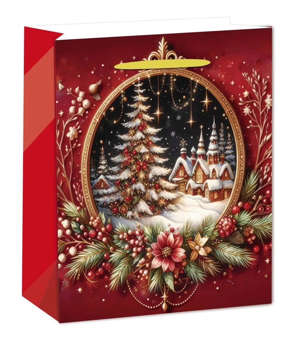 Ajándék tasak Karácsonyi 26 x 32 cm - Több mintával Ajándék tasak Karácsonyi 26 x 32 cm - Több mintával