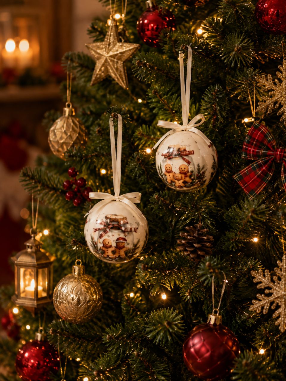 Dekor karácsonyi gömb szett díszdobozban 14 db 75mm - többféle mintával Dekor karácsonyi gömb szett díszdobozban 14 db 75mm - többféle mintával