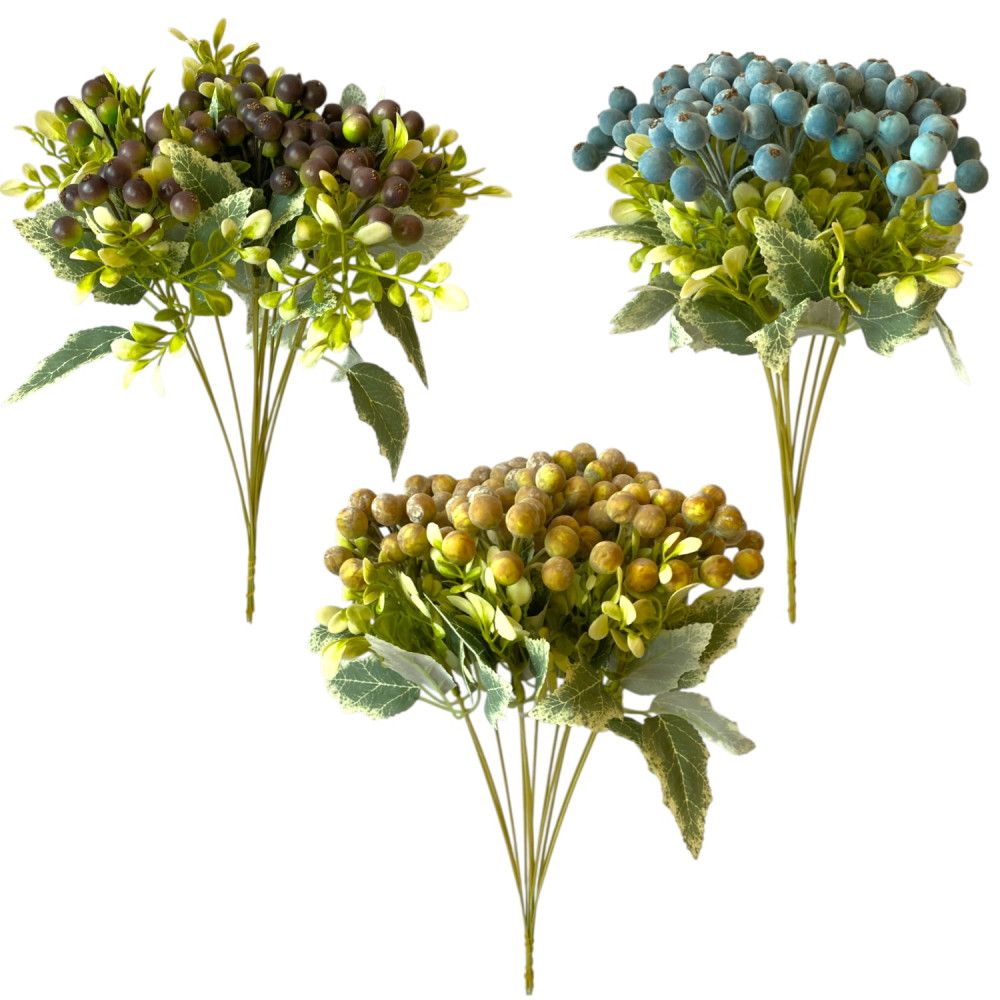 Bogyós dekor pick 38 cm – 8 színben Bogyós dekor pick 38 cm – 8 színben