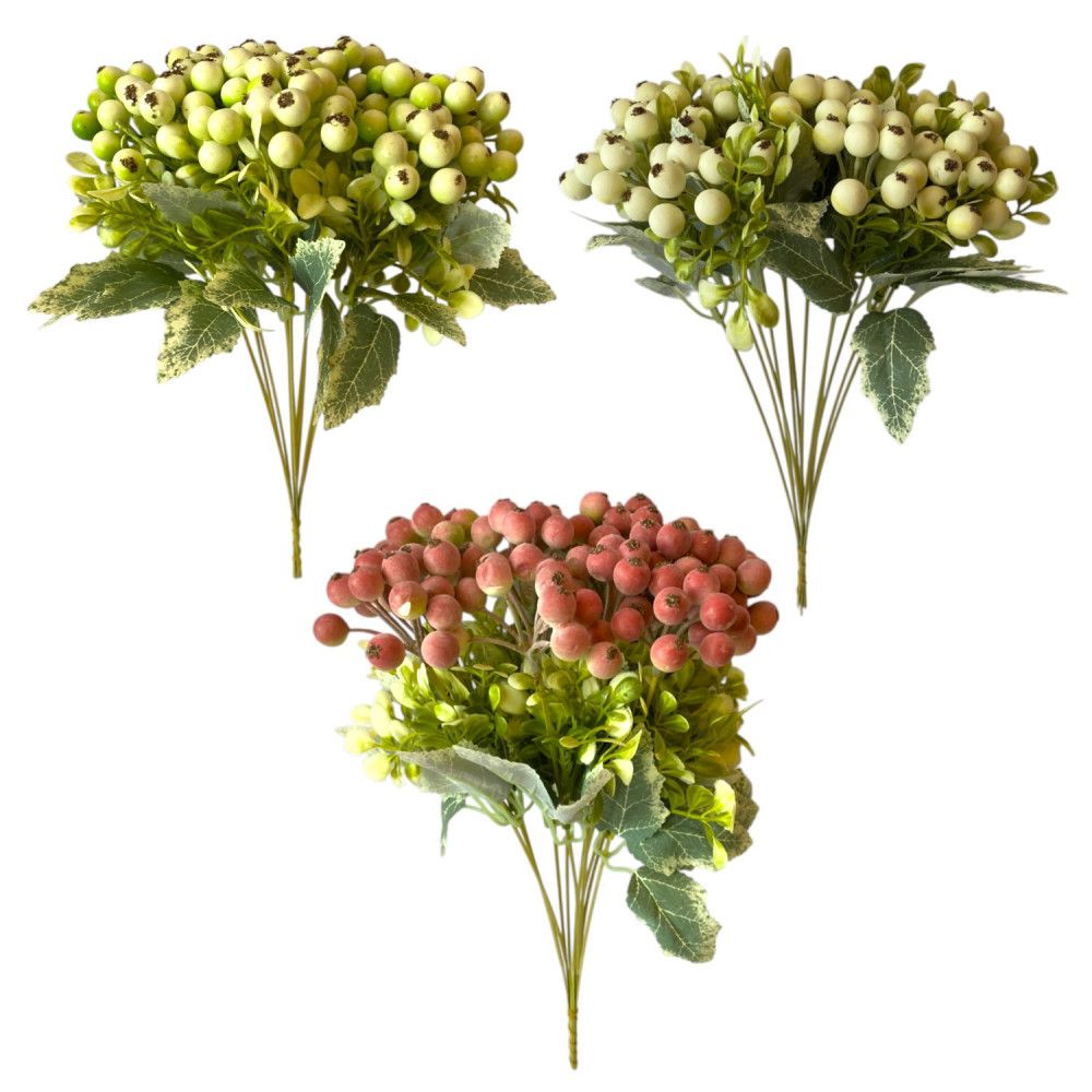 Bogyós dekor pick 38 cm – 8 színben Bogyós dekor pick 38 cm – 8 színben