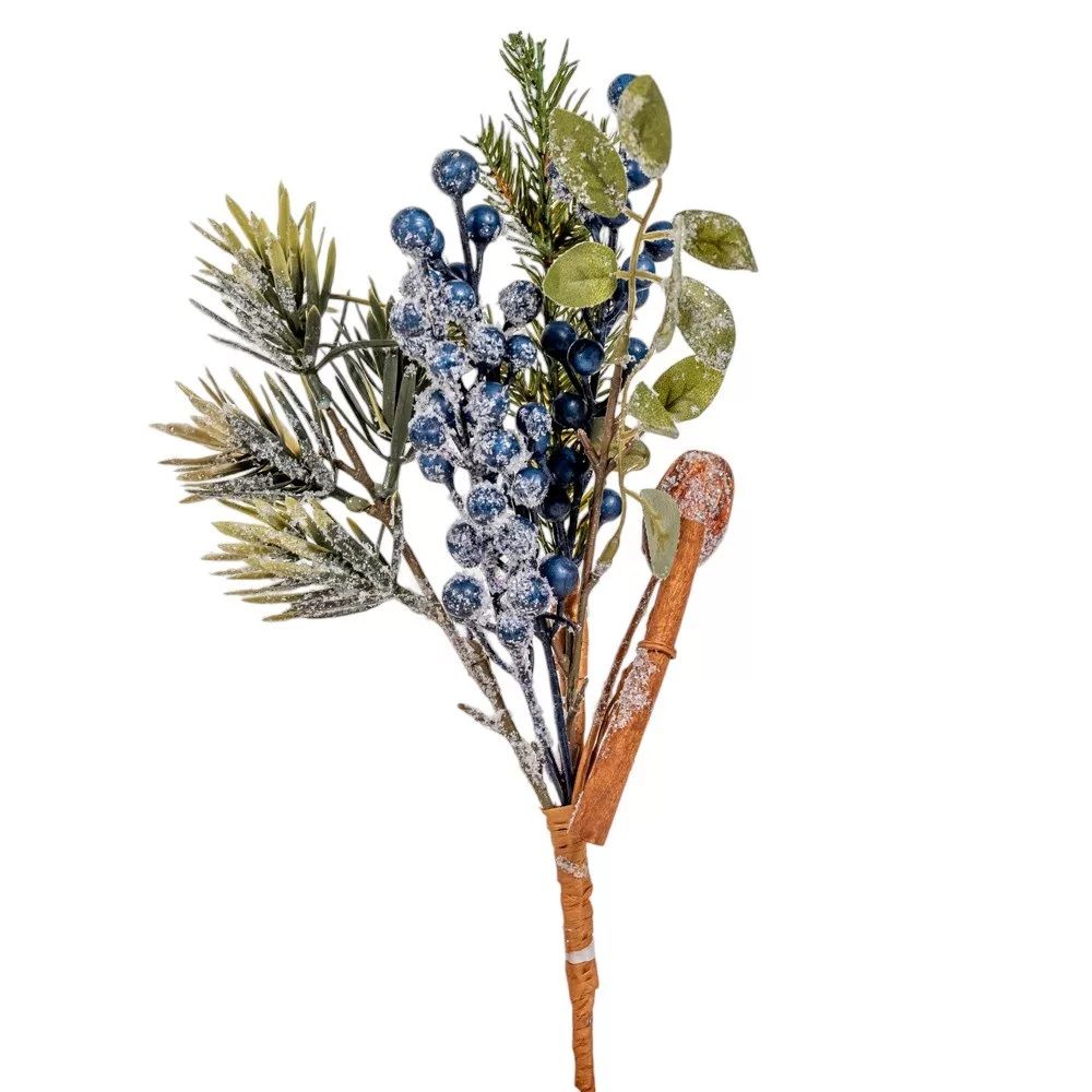 Áfonya bogyós pick 31 cm – dekorációs betűző Áfonya bogyós pick 31 cm – dekorációs betűző